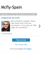 Mobile Screenshot of mcfly-spain.blogspot.com