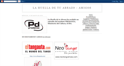 Desktop Screenshot of lahuelladetuabrazo-amigos.blogspot.com