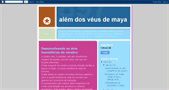 Desktop Screenshot of alemdosveusdemaya.blogspot.com