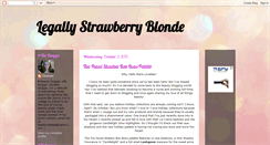 Desktop Screenshot of legallystrawberryblonde2.blogspot.com