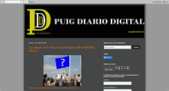 Desktop Screenshot of elpuigdiariodigital.blogspot.com