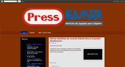 Desktop Screenshot of pressgamer.blogspot.com