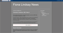 Desktop Screenshot of fionalindsaynews.blogspot.com
