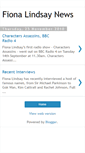 Mobile Screenshot of fionalindsaynews.blogspot.com