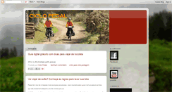 Desktop Screenshot of ciclopedal.blogspot.com