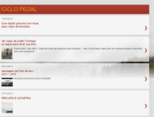 Tablet Screenshot of ciclopedal.blogspot.com
