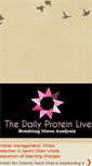 Mobile Screenshot of dailyproteinlive.blogspot.com