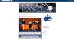 Desktop Screenshot of castironcookoff.blogspot.com