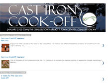 Tablet Screenshot of castironcookoff.blogspot.com