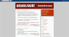 Desktop Screenshot of essenrockt.blogspot.com