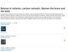 Tablet Screenshot of batmanelvaliente.blogspot.com