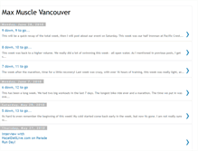 Tablet Screenshot of maxmusclevancouver.blogspot.com