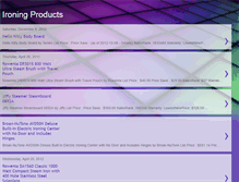 Tablet Screenshot of ironingaproducts.blogspot.com