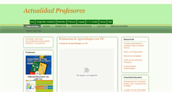 Desktop Screenshot of profesoresenlaces.blogspot.com