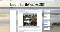 Desktop Screenshot of japanearthquake2011news.blogspot.com