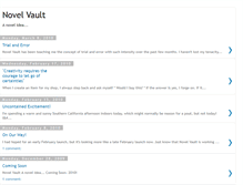Tablet Screenshot of novelvault.blogspot.com