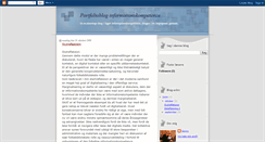 Desktop Screenshot of portfoliobloginformationskompetence.blogspot.com