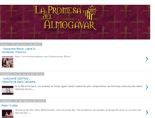 Tablet Screenshot of lapromesadelalmogavar.blogspot.com