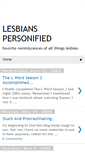 Mobile Screenshot of les-personified.blogspot.com