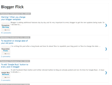 Tablet Screenshot of bloggerflick.blogspot.com