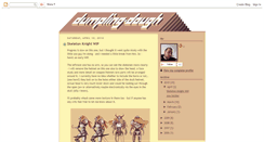 Desktop Screenshot of dumplingdough.blogspot.com