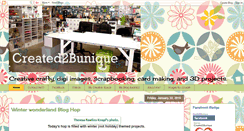 Desktop Screenshot of created2bunique.blogspot.com