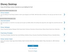 Tablet Screenshot of disneydesktop.blogspot.com
