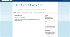 Desktop Screenshot of pack159.blogspot.com