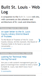 Mobile Screenshot of builtstlouis.blogspot.com