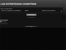 Tablet Screenshot of lasestrategiascognitivas-esme.blogspot.com