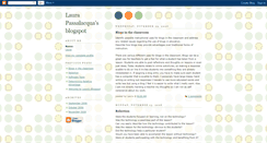 Desktop Screenshot of laurapassalacqua.blogspot.com