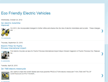 Tablet Screenshot of electric-motorcycles.blogspot.com