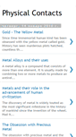 Mobile Screenshot of physicalcontacts.blogspot.com