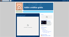 Desktop Screenshot of habbocreditosgratis92.blogspot.com