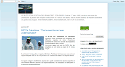 Desktop Screenshot of gestiondesrisquesetcrises.blogspot.com