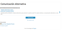 Tablet Screenshot of comunicacionalternativa-uca.blogspot.com