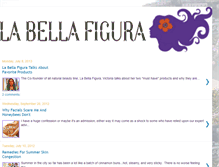 Tablet Screenshot of labellafigurabeauty.blogspot.com