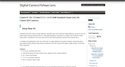 Desktop Screenshot of digitalcamerafisheyelens.blogspot.com