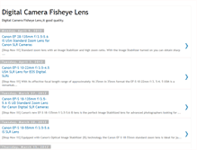 Tablet Screenshot of digitalcamerafisheyelens.blogspot.com