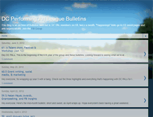 Tablet Screenshot of dcpalbulletins.blogspot.com