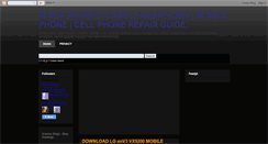 Desktop Screenshot of handphonerepairs.blogspot.com