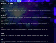 Tablet Screenshot of hvninhell.blogspot.com