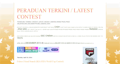 Desktop Screenshot of peraduan-terkini.blogspot.com