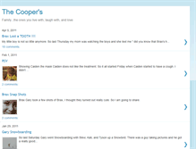 Tablet Screenshot of cooperfamily03.blogspot.com