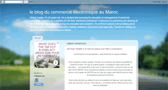 Desktop Screenshot of maroc-commerce-electronique.blogspot.com