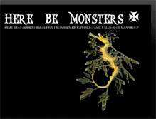 Tablet Screenshot of herebemonsters-david.blogspot.com