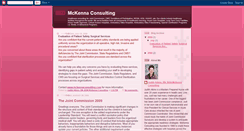 Desktop Screenshot of jatkinsmckennaconsulting.blogspot.com