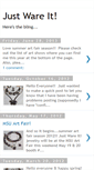 Mobile Screenshot of justwareit.blogspot.com
