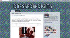 Desktop Screenshot of dressedupdigits.blogspot.com