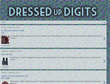 Tablet Screenshot of dressedupdigits.blogspot.com